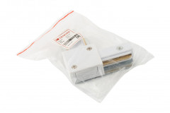 Коннектор L-образный Denkirs DK Track White TR1102-WH