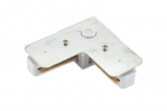 Коннектор L-образный Denkirs DK Track White TR1102-WH