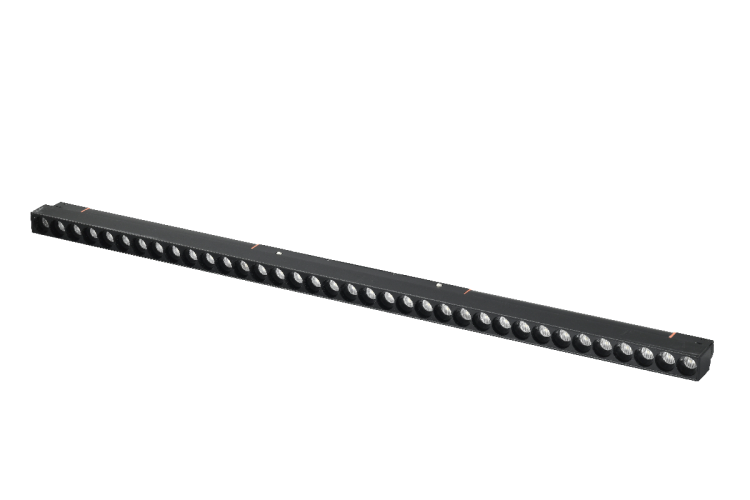 Трековый магнитный светильник iLedex Vision 4822-002-L690-36W-38DG-3000K-BK