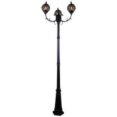 Парковый светильник Reluce 09018-0.7-003SL 2.0m BK