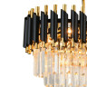 Подвесная люстра Natali Kovaltseva DARIAN 76017/8C GOLD BLACK