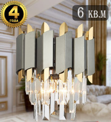 Настенный светильник Natali Kovaltseva QUEEN II 81450/2W GOLD