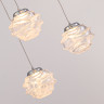 Подвесной светильник MD25030003-3A chrome/clear