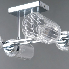 Потолочная люстра Illumico IL0780-4CSQ-25 CR NAPLES