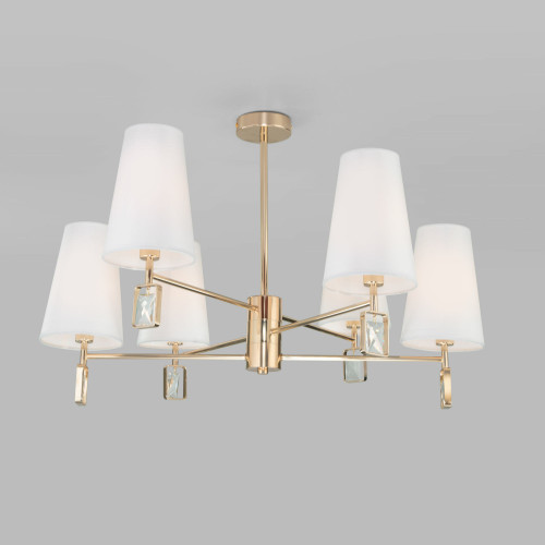 Люстра на штанге Eurosvet Milazzo 60137/6 золото a060128