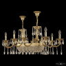 Подвесная люстра Bohemia Ivele Crystal 72153/10/250/600 G