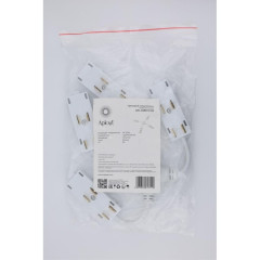 Коннектор питания Х-образный угловой для магнитного шинопровода Aployt Magnetic track 220 APL.0280.10.05