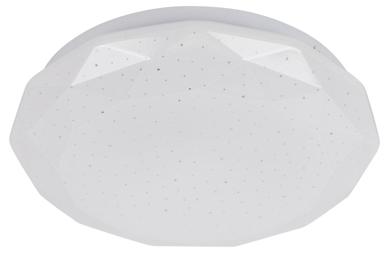 Потолочный светильник Эра Классик без ДУ SPB-6 WH 18W-4K Slim Sparkle