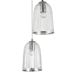 Подвесная люстра Indigo Lucido 11046/3P Chrome V000482