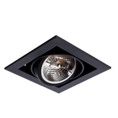 Встраиваемый светильник ARTE Lamp A5935PL-1BK