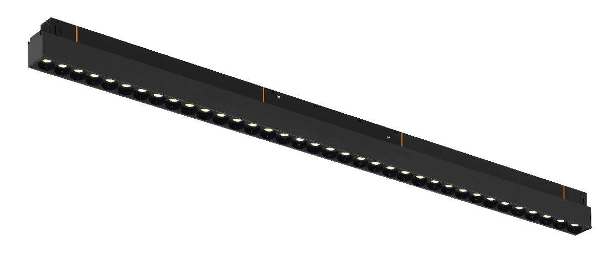 Трековый магнитный светильник iLedex Vision 4822-002-L690-36W-38DG-4000K-BK