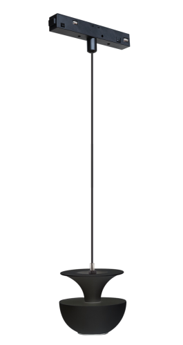 Трековый магнитный светильник iLedex Vision 4822-012-D80-6W-38DG-4000K-BK