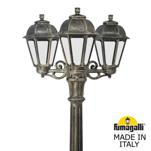 Садово-парковый светильник Fumagalli RICU BISSO/SABA 3L K22.157.S30.BXE27