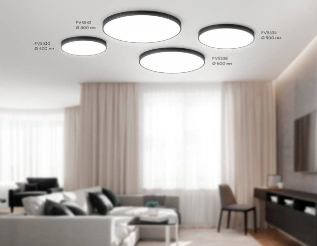 Потолочный светильник Ambrella Light Orbital Air Alum FV5534