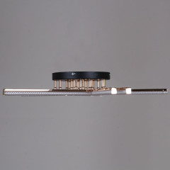 Потолочная люстра Reluce 17090-0.3-10 BK+FG