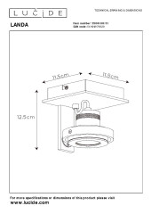 Спот Lucide Landa 17906/06/31