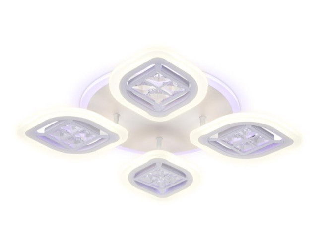 Потолочная светодиодная люстра Ambrella Light Acrylica Ice FA280