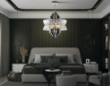 Подвесная люстра Ambrella Light High Light Crystal LH41026