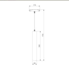 Трековый светильник Elektrostandard Slim Magnetic 4690389178863