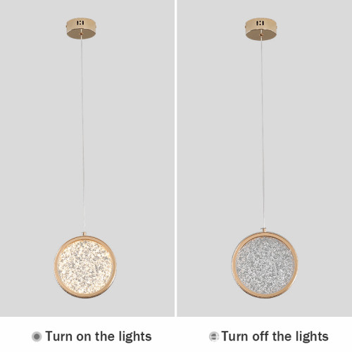 Подвесной светильник Delight Collection OMD821600 OMG0728S gold