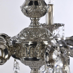 Подвесная люстра Bohemia Ivele Crystal Verona 72101/5/125 B Ni