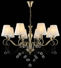 Подвесная люстра Natali Kovaltseva MONZA I 70075-8C ANTIQUE
