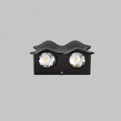 Уличный настенный светильник IMEX Cross IL.0014.0019-4-BK