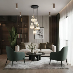 Подвесной светильник TK Lighting 11043 Sophia Cognac a071826