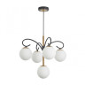 Подвесная люстра Arte Milano Neapolis 273808/4+1 BK/GD