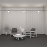 Трековый магнитный светильник Maytoni Luna TR208-1-5W3K-B