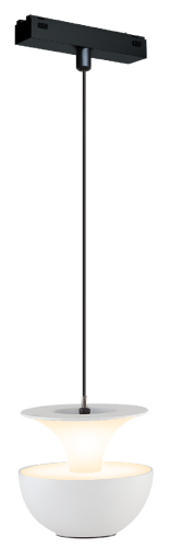 Трековый магнитный светильник iLedex Vision 4825-044-D80-6W-38DG-3000K-WH
