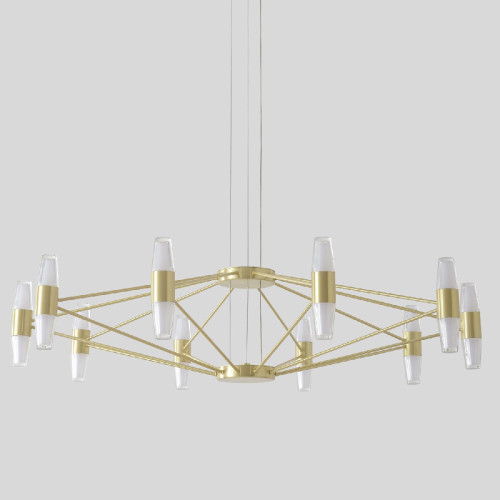 Подвесная люстра Crystal Lux DOROTEA SP10 GOLD
