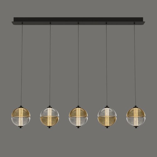 Подвесной светильник Delight Collection MD24022079-5B black/amber