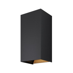 Уличный настенный светильник Maytoni Drape O525WL-L20B3K