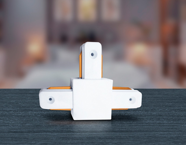 Коннектор Т-образный однофазный Ambrella Light Track System GL7077