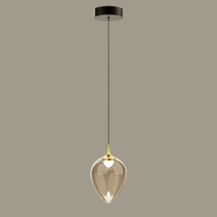Подвесной светильник MD24001012-1A brass/champagne