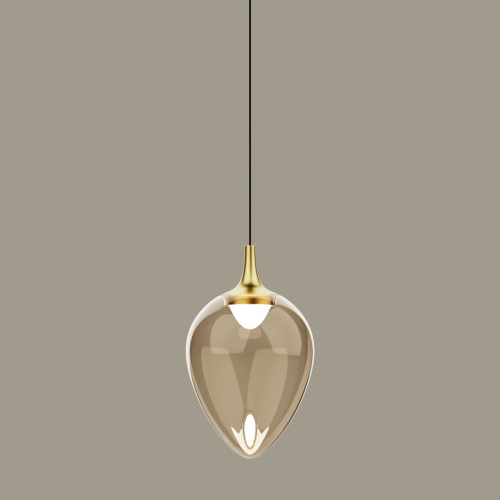 Подвесной светильник MD24001012-1A brass/champagne