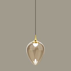 Подвесной светильник MD24001012-1A brass/champagne