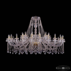 Подвесная люстра Bohemia Ivele Crystal 1413/24+12/700 G