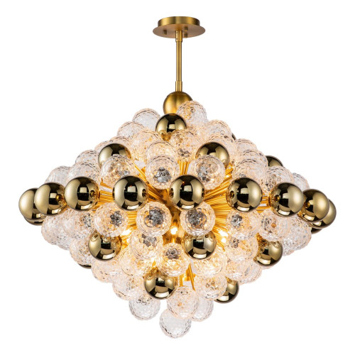 Люстра на штанге iLamp Rockfeller 100D-18 Matt Bronze