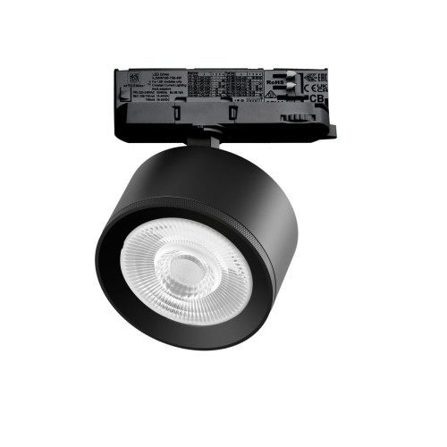 Трековый трехфазный светильник Quattro LED 60G с адаптером Lightstar Alta Pro A5537QT60G