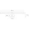 Подсветка для зеркал Arte Lamp Ronnie A8027AP-1GO