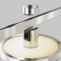 Трековый магнитный светильник Maytoni Technical Plato Flarity TR152-1-7W3K-PT