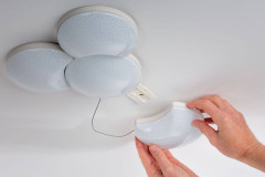 Потолочный светодиодный светильник Paulmann Optical 93590