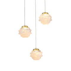 Подвесной светильник MD25030003-3A gold/clear