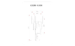 Настенный светильник Garda Decor 62GDM-81008