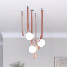 Трековый однофазный светильник Denkirs Belty Orb DK5551-BK
