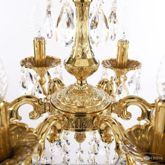 Подвесная люстра Bohemia Ivele Crystal Verona 72101/6/125 B G