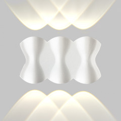 Уличный настенный светильник IMEX Cross IL.0014.0019-6-WH