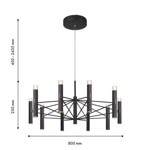 Подвесная люстра Favourite Blick 4758-10P